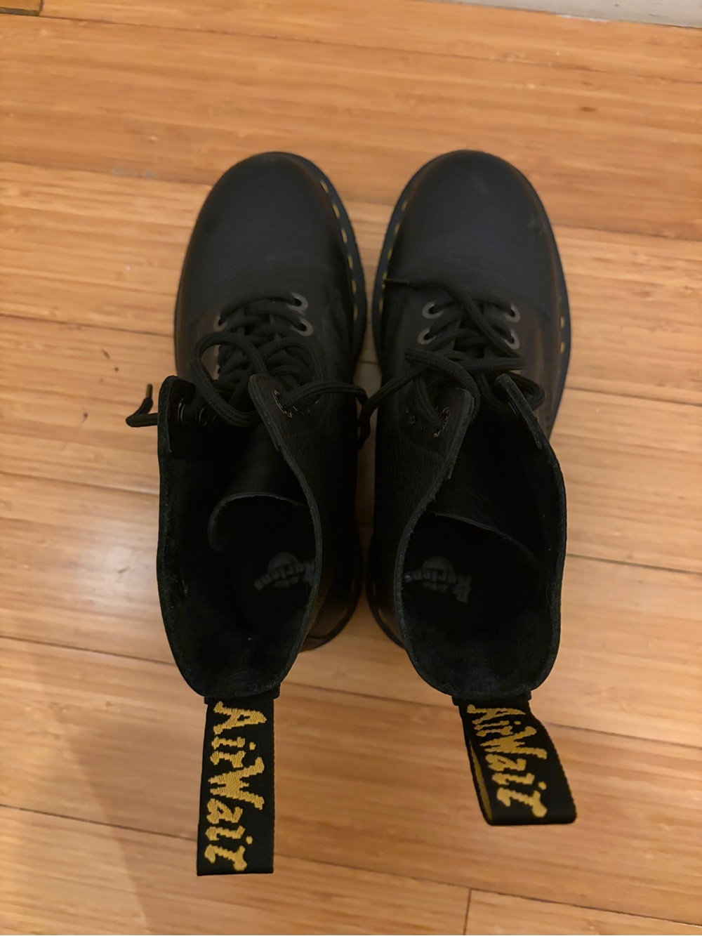Dr. Martens 1460 Pascal Bex Pisa Leather Lace Up Boots